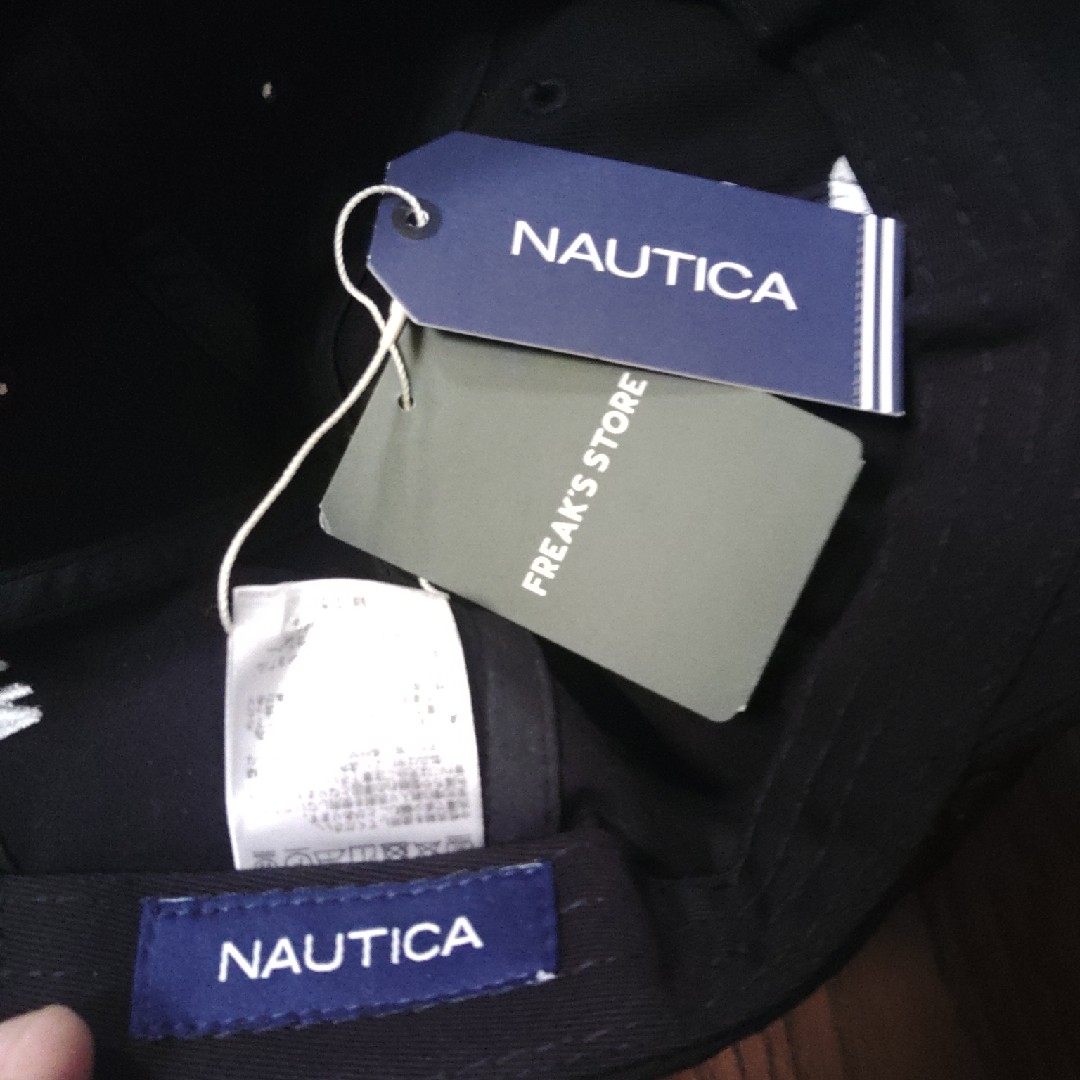 NAUTICA(ノーティカ)のNAUTICA　フリークスストア　キャップ　黒　新品　未使用 メンズの帽子(キャップ)の商品写真