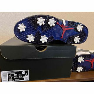 ジョーダン(Jordan Brand（NIKE）)の Air Jordan 6 Golf  エアジョーダン6 ゴルフ "ネイビー"(シューズ)