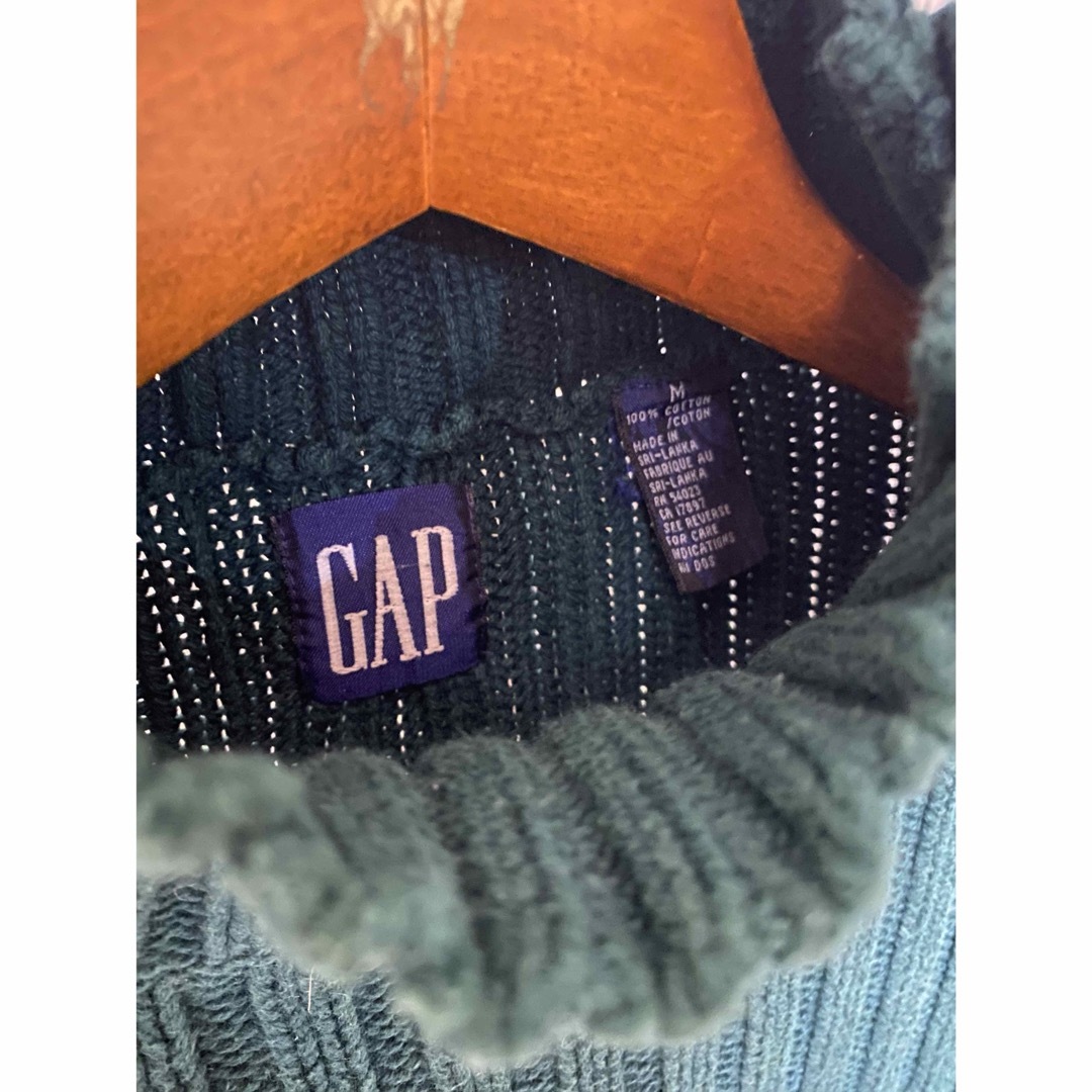 GAP(ギャップ)の90s オールドギャップ OLDGAP ハイネック タートルネック ニット メンズのトップス(ニット/セーター)の商品写真