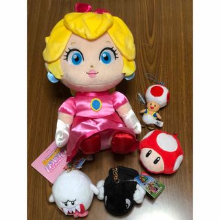 任天堂 - スーパーマリオ プリンセスピーチ USJぬいぐるみ マスコット