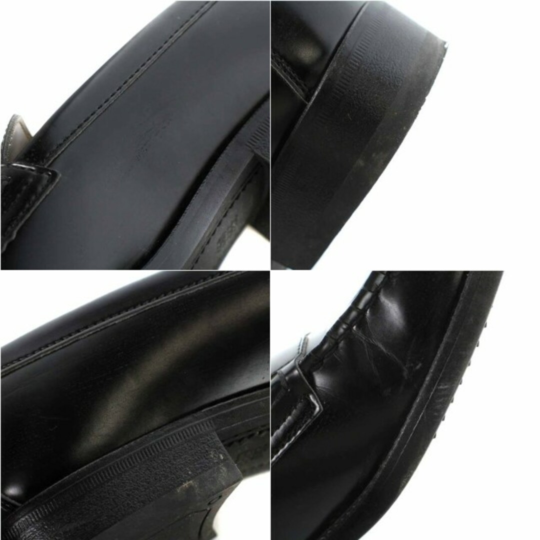 HAWKINS(ホーキンス)のホーキンス コインローファー レザー 25cm 黒 ブラック HB60011 レディースの靴/シューズ(ローファー/革靴)の商品写真
