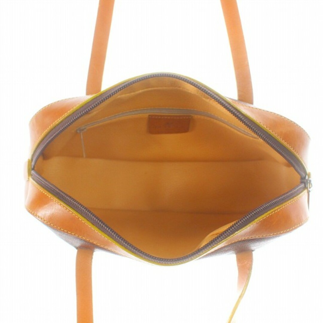 ETRO(エトロ)のエトロ ETRO ハンドバッグ PVC レザー ペーズリー柄 茶 ブラウン レディースのバッグ(ハンドバッグ)の商品写真