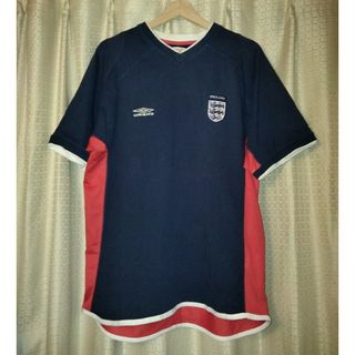 アンブロ(UMBRO)の【umbro】90s　ゲームシャツ　イングランド(Tシャツ/カットソー(半袖/袖なし))