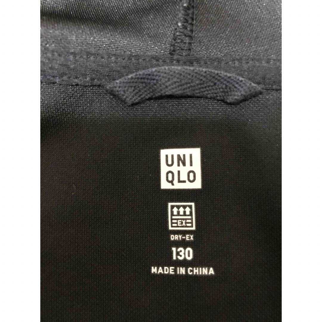 UNIQLO(ユニクロ)のユニクロ　キッズ　パーカー付きブルゾン キッズ/ベビー/マタニティのキッズ服男の子用(90cm~)(ジャケット/上着)の商品写真