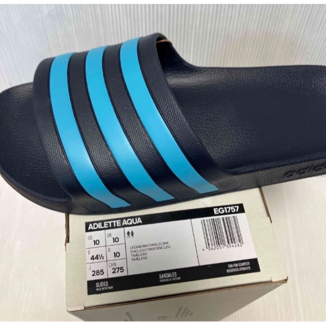 adidas(アディダス)の送料無料 新品 adidas ADILETTE アディレッタ アクア 28.5 メンズの靴/シューズ(サンダル)の商品写真