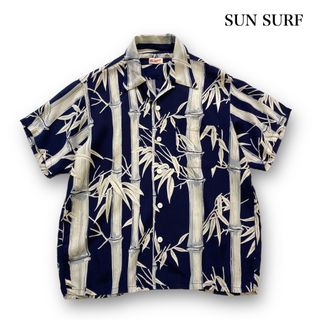 【SUN SURF】(M品番) サンサーフ ヴィンテージ アロハシャツ バンブー