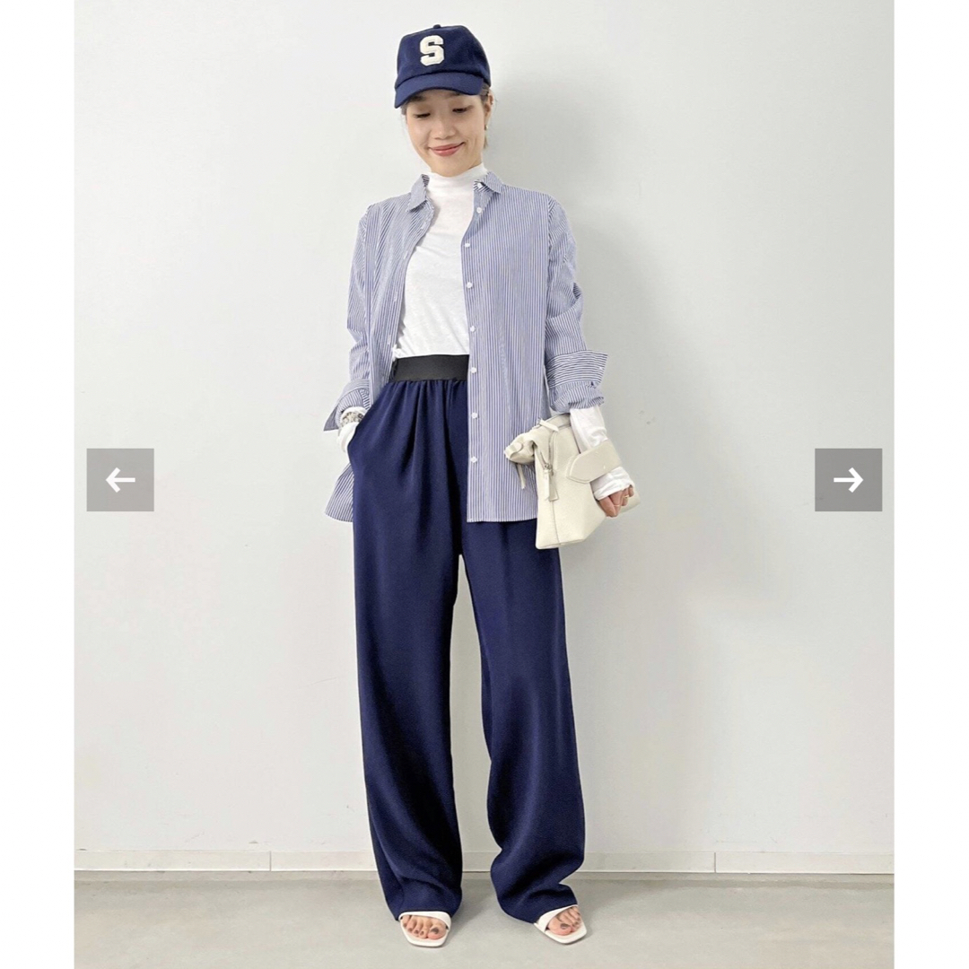 L'Appartement DEUXIEME CLASSE(アパルトモンドゥーズィエムクラス)のL'Appertement EASY WIDE PANTS レディースのパンツ(カジュアルパンツ)の商品写真