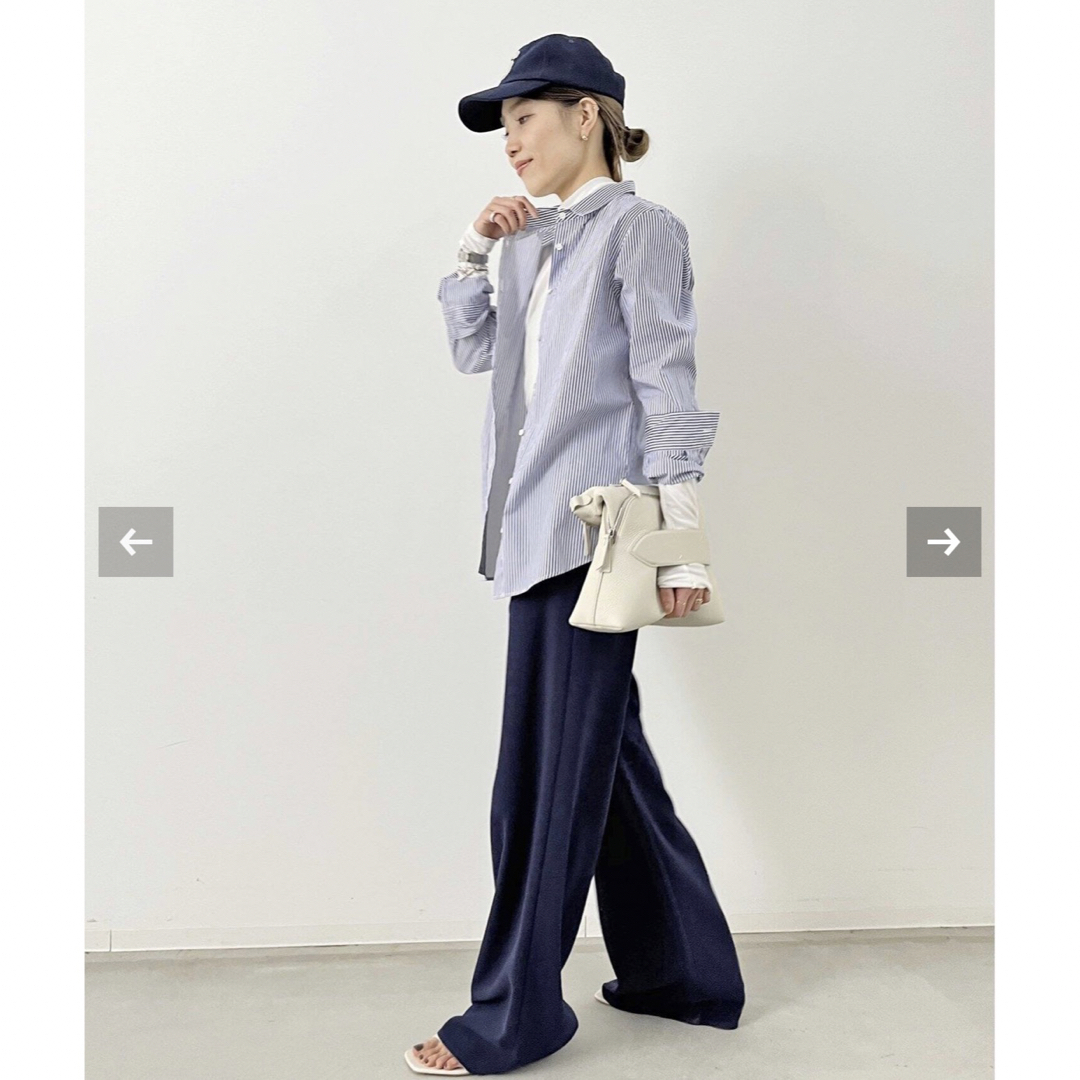 L'Appartement DEUXIEME CLASSE(アパルトモンドゥーズィエムクラス)のL'Appertement EASY WIDE PANTS レディースのパンツ(カジュアルパンツ)の商品写真