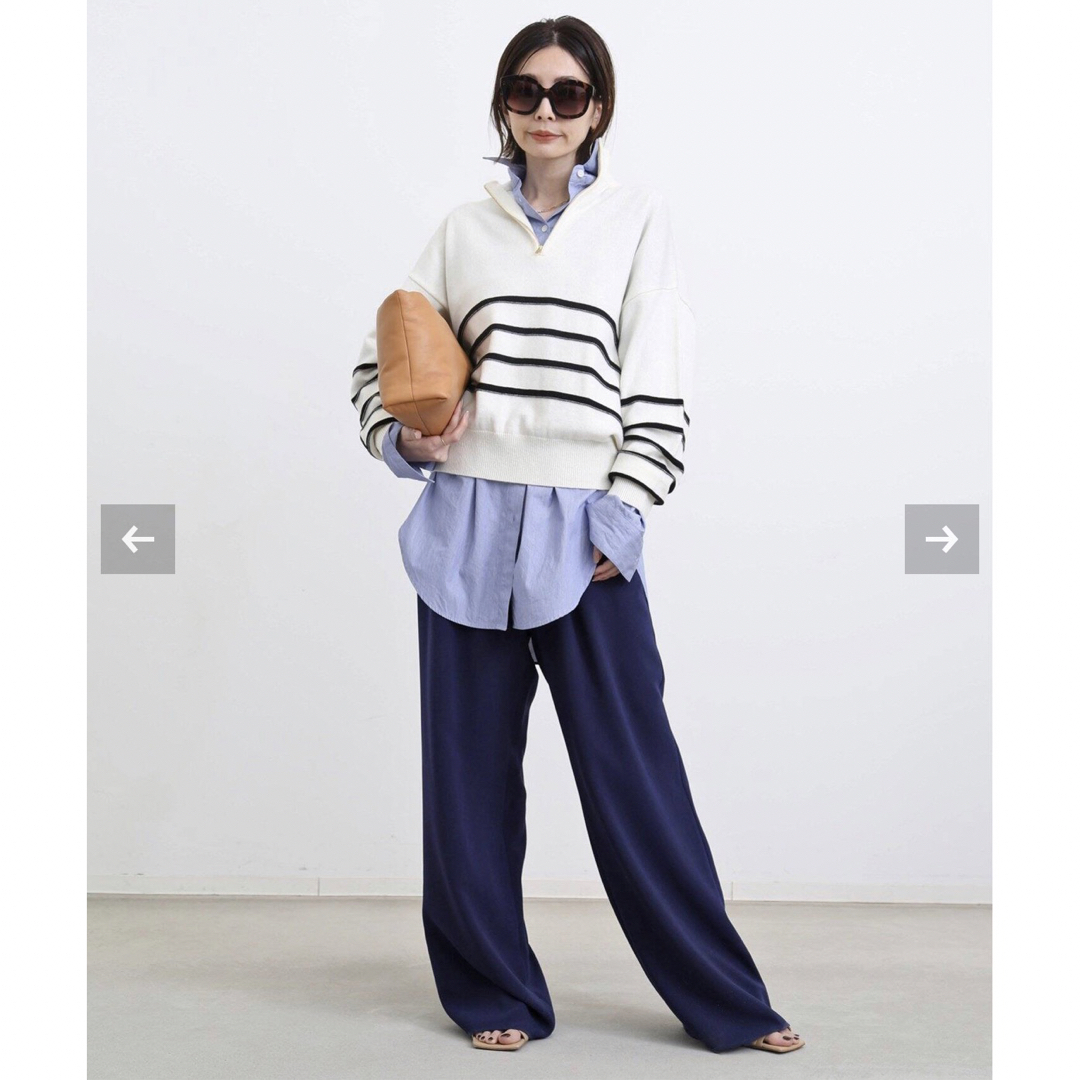 L'Appartement DEUXIEME CLASSE(アパルトモンドゥーズィエムクラス)のL'Appertement EASY WIDE PANTS レディースのパンツ(カジュアルパンツ)の商品写真