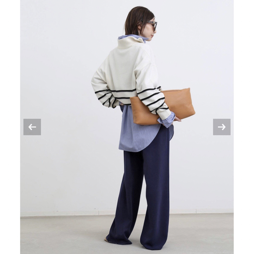 L'Appartement DEUXIEME CLASSE(アパルトモンドゥーズィエムクラス)のL'Appertement EASY WIDE PANTS レディースのパンツ(カジュアルパンツ)の商品写真