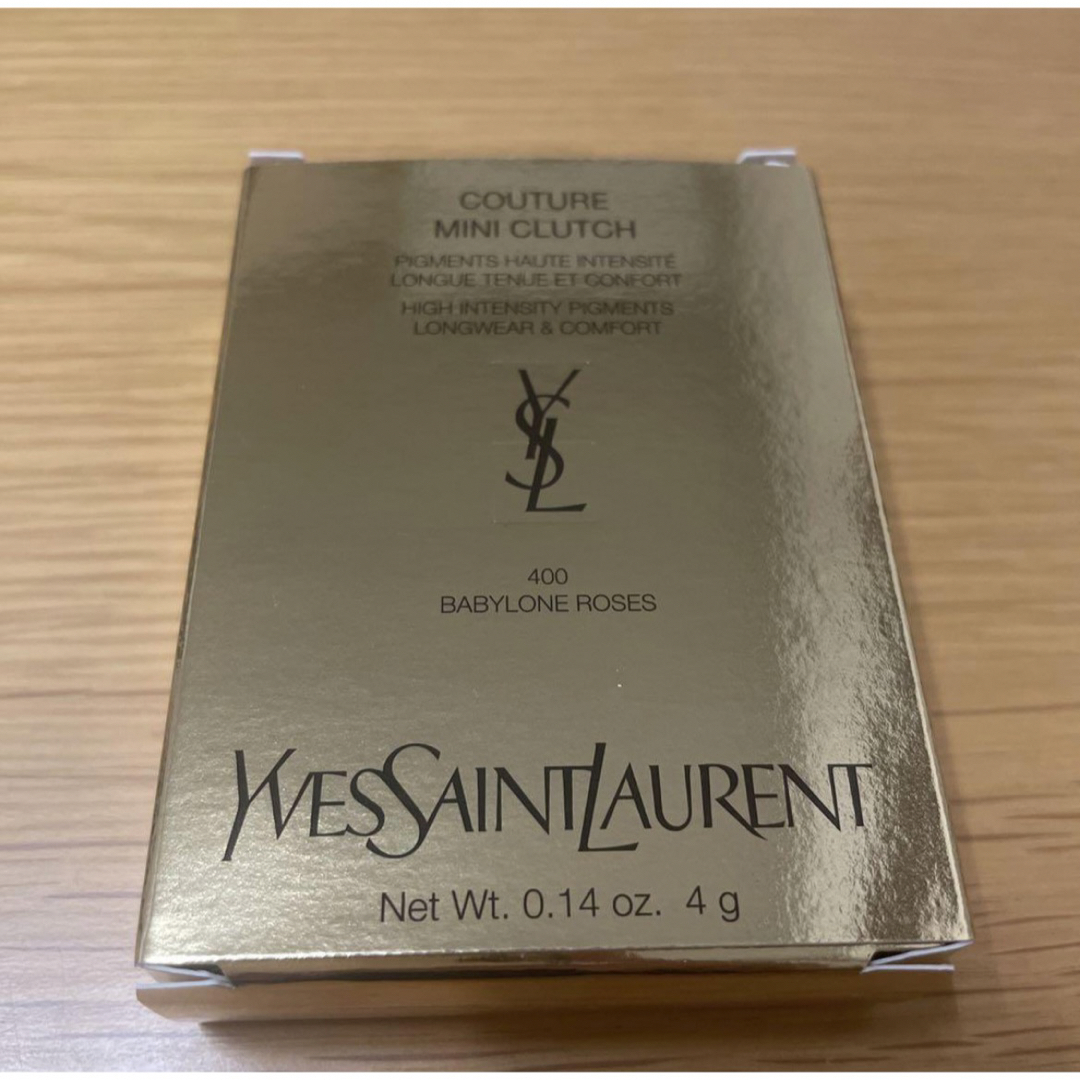 Yves Saint Laurent Beaute(イヴサンローランボーテ)のイヴサンローラン クチュール ミニ クラッチ バビロンローズ  400 コスメ/美容のベースメイク/化粧品(アイシャドウ)の商品写真