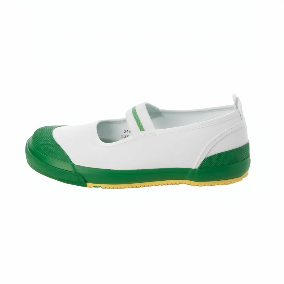 【新品 未使用】上履き グリーン 25.0cm 緑 24998 メンズの靴/シューズ(その他)の商品写真