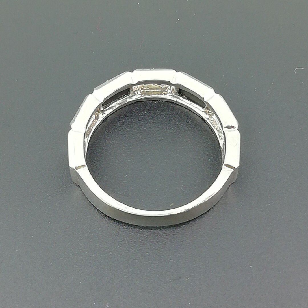 K18WG◼️オニキス&ダイヤ0.12ct✨リング◼️◻️◼️◻️◼️◻️リング レディースのアクセサリー(リング(指輪))の商品写真