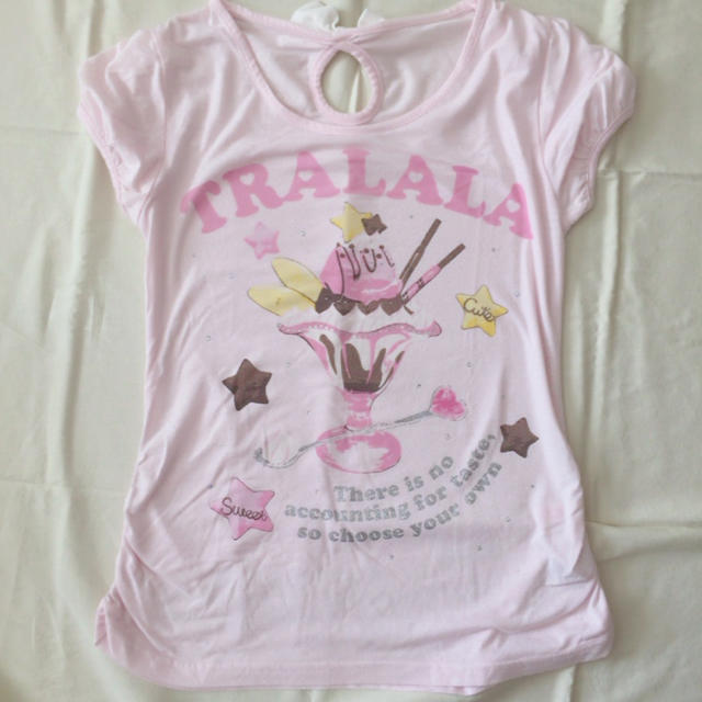 TRALALA(トゥララ)のトゥララ♡ロングTシャツ♡美品！ レディースのトップス(Tシャツ(半袖/袖なし))の商品写真