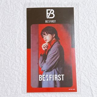 ビーファースト(BE:FIRST)のBE:FIRST Gifted.  ジュノン ICカードステッカー(アイドルグッズ)