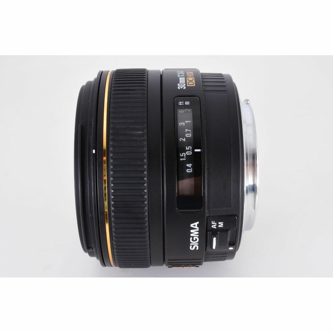 SIGMA(シグマ)の【明るい単焦点】シグマ AF 30mm F1.4 EX DC HSM Canon スマホ/家電/カメラのカメラ(レンズ(単焦点))の商品写真