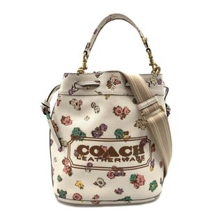 コーチ(COACH)の〇〇COACH コーチ フィールドバケット ブティックライン ハンドバッグ ２WAY ショルダーバッグ C3854 ベージュ(その他)