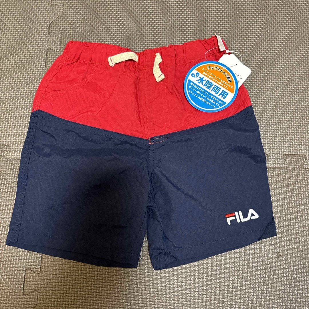 FILA(フィラ)の⚪︎ フィラ　110 水陸両用　ズボン キッズ/ベビー/マタニティのキッズ服男の子用(90cm~)(水着)の商品写真