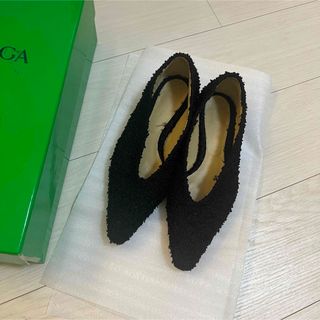 ボッテガヴェネタ(Bottega Veneta)のBOTTEGA VENETA  アーモンドフラットシューズ 35.5(その他)