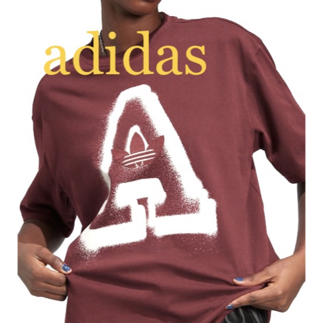 adidas(アディダス)の【美品】アディダス　半袖カットソー(男女兼用) レディースのトップス(Tシャツ(半袖/袖なし))の商品写真