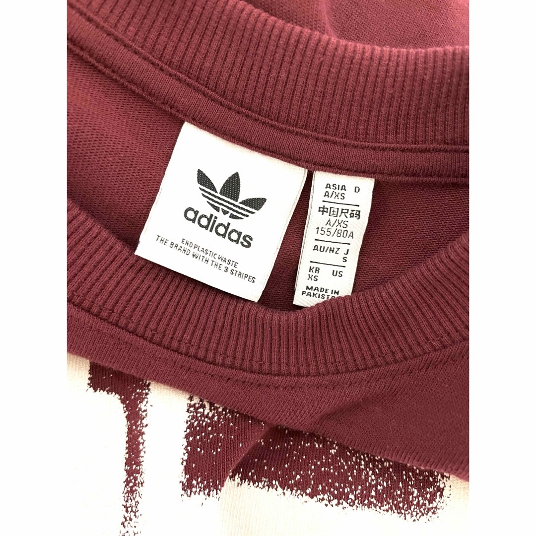 adidas(アディダス)の【美品】アディダス　半袖カットソー(男女兼用) レディースのトップス(Tシャツ(半袖/袖なし))の商品写真