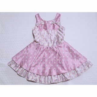 Shirley Temple - シャーリーテンプル サテン ドット ワンピース Shirley Temple - シャーリーテンプル サテン ドット ワンピース