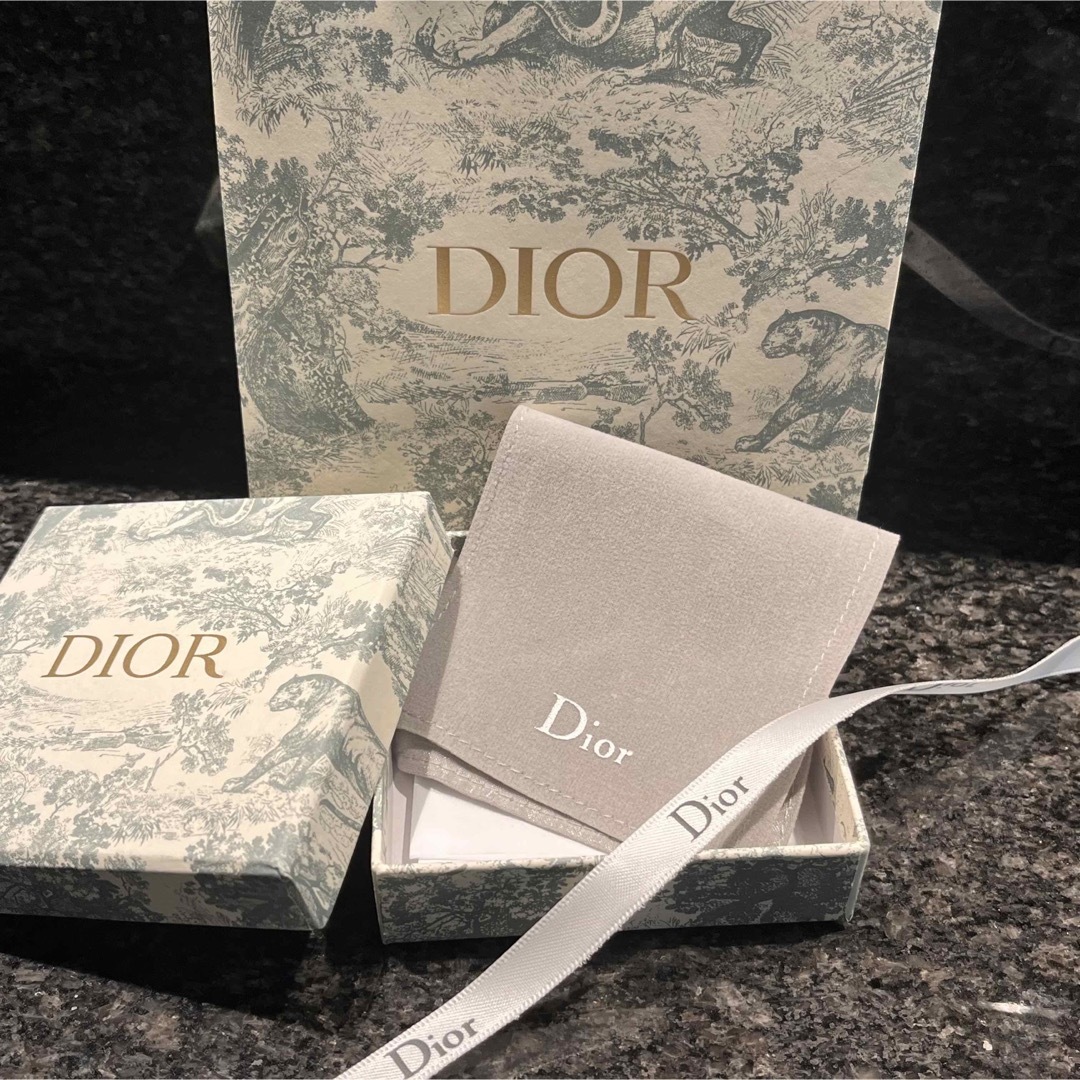 Christian Dior(クリスチャンディオール)の本日のみお値下げ！新品♡Christian Dior ピアス　ゴールド レディースのアクセサリー(ピアス)の商品写真