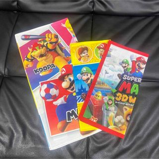 ニンテンドウ(任天堂)のマリオ ランチクロス ハンカチ 3点(その他)