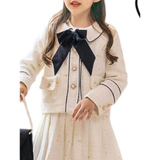 ザラキッズ(ZARA KIDS)の入学式ツイードジャケットスカート(ドレス/フォーマル)