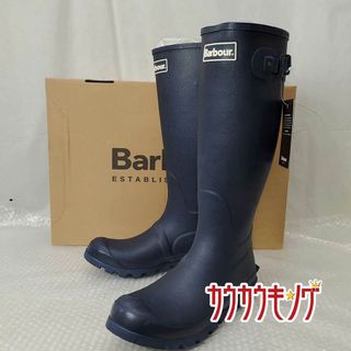 バーブァー(Barbour)の【未使用】バブアー Bede Wellington Boots  ビード・ウェリントンブーツ ラバーブーツ サイズ8(27.5cm) ネイビー メンズ Barbour(その他)