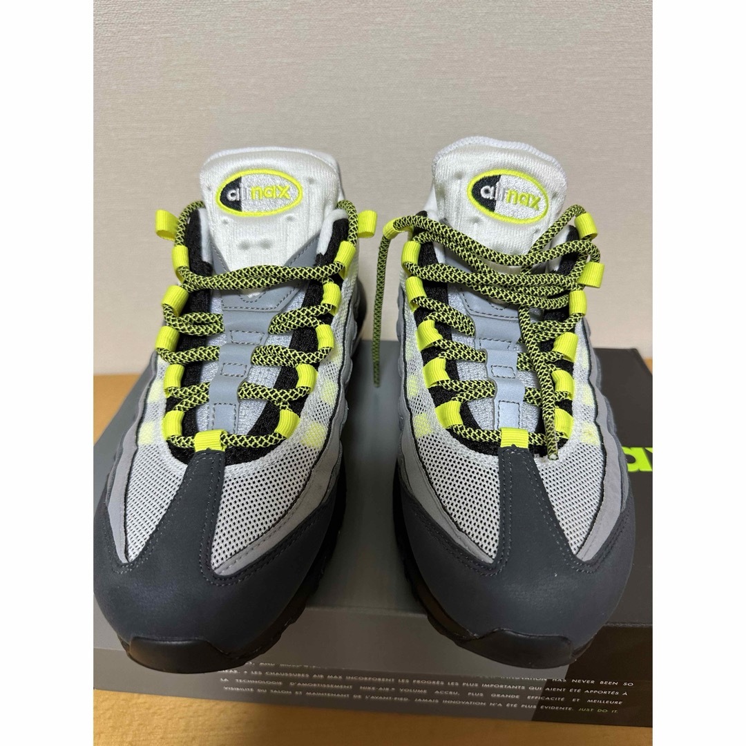 NIKE(ナイキ)のAIR MAX 95 OG  ブラック&ネオンイエロー　極美品！26 メンズの靴/シューズ(スニーカー)の商品写真