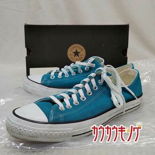 コンバース(CONVERSE)のコンバース スニーカー ローカット オールスター ALLSTAR スエード SUEDE COLORS R OX ピーコック 28cm CONVERSE(その他)