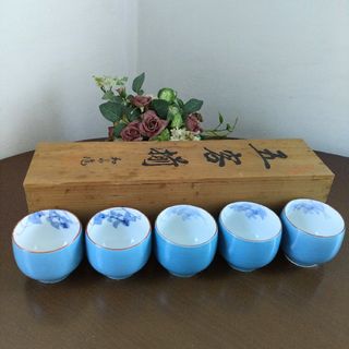 ☆新品未使用　有田焼　和山作　5客セット☆(食器)