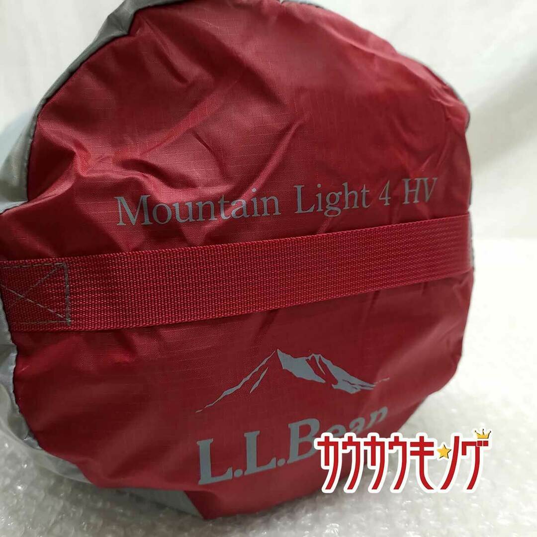 L.L.Bean(エルエルビーン)のエルエルビーン マウンテン ライト HV テント ウィズ フットプリント 4人用 TC509241 L.L.Bean キャンプ アウトドア スポーツ/アウトドアのアウトドア(テント/タープ)の商品写真