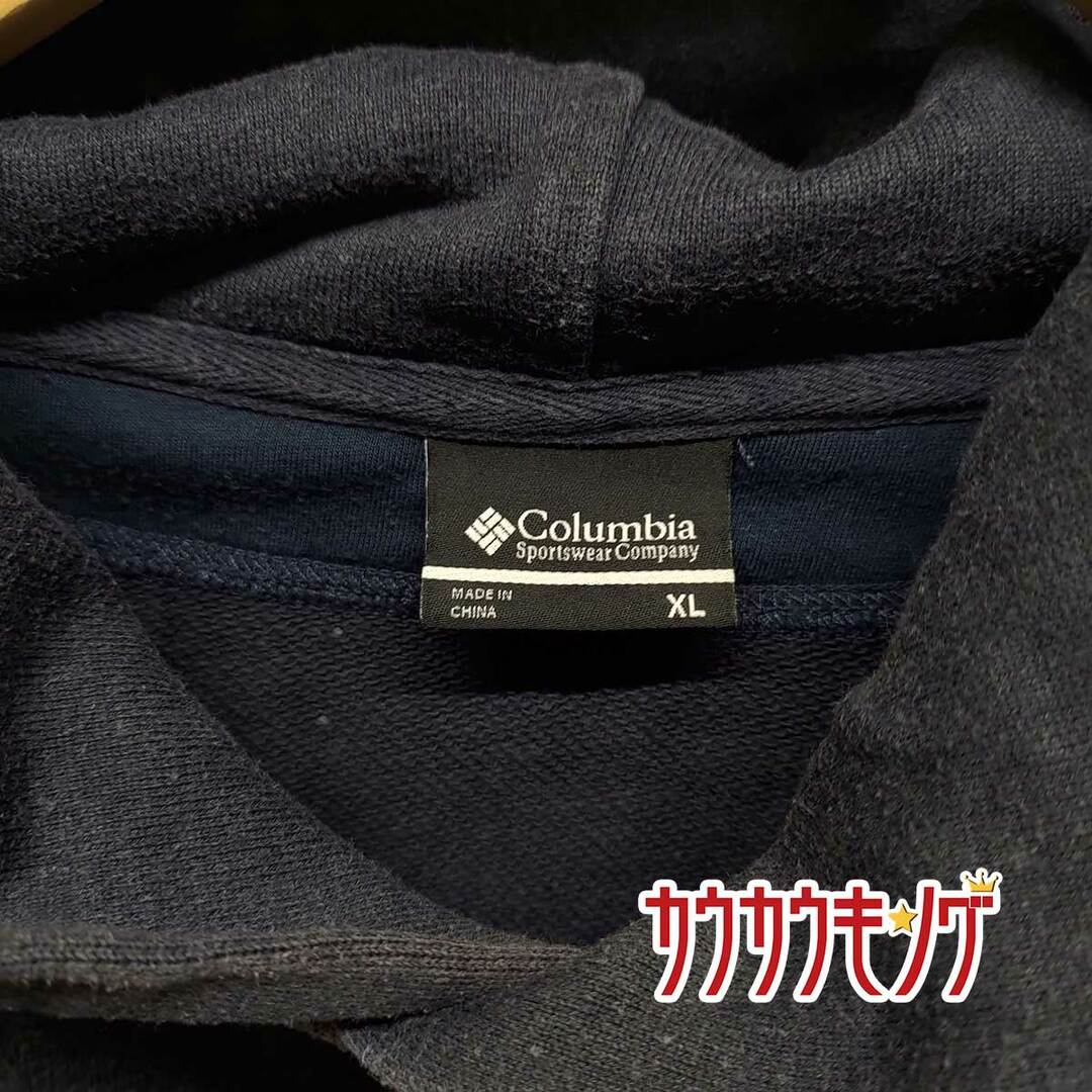 Columbia(コロンビア)のコロンビア BLACK LABEL V字ガゼットプルオーバーフーディー パーカー XL ネイビー PM1553 メンズ COLUMBIA メンズのトップス(その他)の商品写真