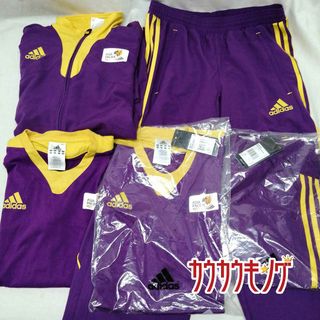 アディダス(adidas)の[セット] アディダス 2014コンチネンタルカップ アジア パシフィック 半袖 シャツ ショートパンツ ウォームアップ ジャケット/パンツ 陸上 ADIDAS(陸上競技)