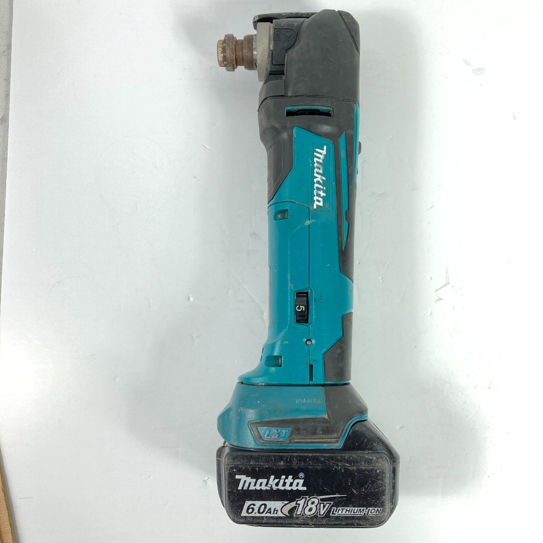 Makita(マキタ)の＊＊MAKITA マキタ 18V 充電式マルチツール  (バッテリ1個・先端工具付）充電器なし TM51D ブルー インテリア/住まい/日用品のインテリア/住まい/日用品 その他(その他)の商品写真