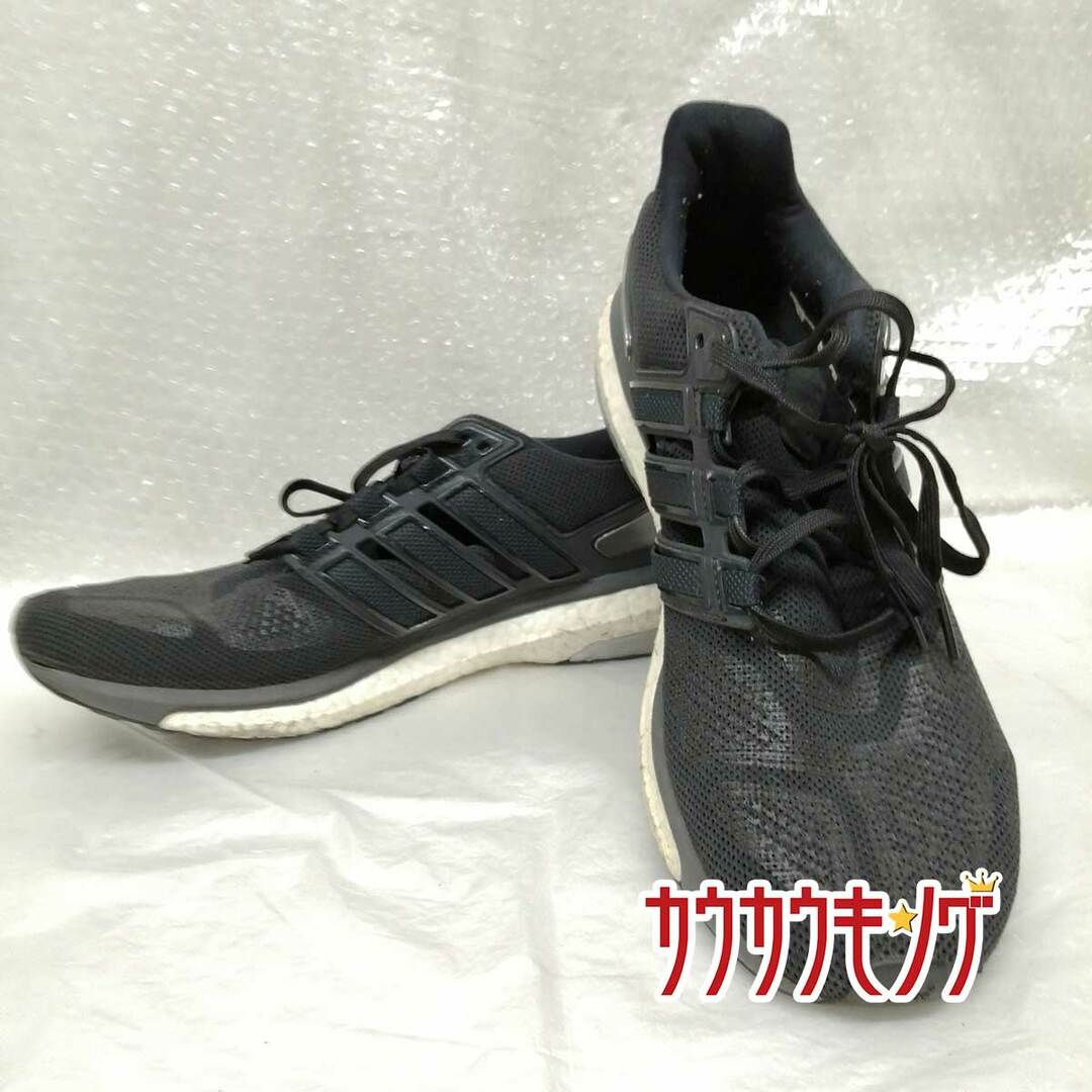 adidas(アディダス)のアディダス ランニングシューズ エナジーブースト3 29cm ブラック AQ1865 メンズ ADIDAS スポーツ/アウトドアのランニング(シューズ)の商品写真