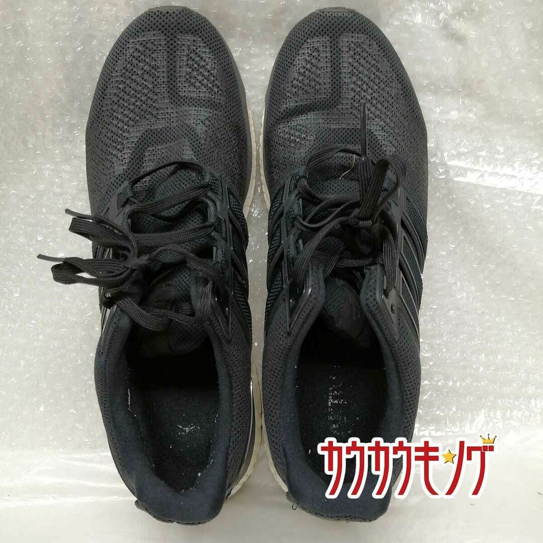 adidas(アディダス)のアディダス ランニングシューズ エナジーブースト3 29cm ブラック AQ1865 メンズ ADIDAS スポーツ/アウトドアのランニング(シューズ)の商品写真