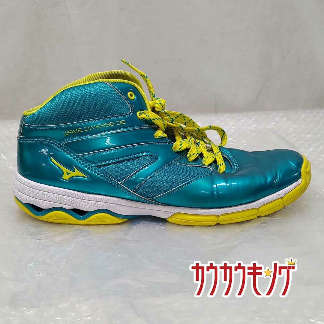 MIZUNO(ミズノ)のミズノ ウエーブダイバース DE フィットネスシューズ ダンスシューズ 24.5cm ターコイズ  K1GF177434 レディース MIZUNO スポーツ/アウトドアのトレーニング/エクササイズ(その他)の商品写真