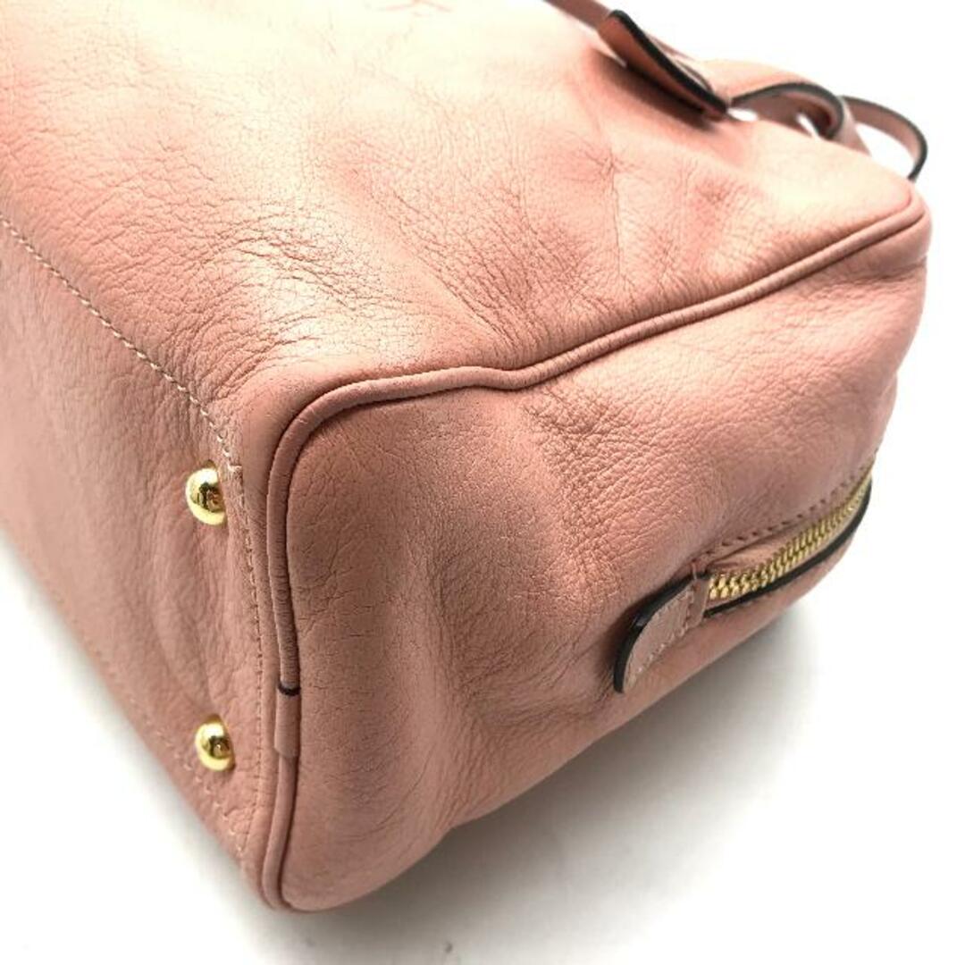 LOEWE - 良品 LOEWE ロエベ ロゴ 型押し レザー ハンド ミニ LOEWE - 良品 LOEWE ロエベ ロゴ 型押し レザー ハンド ミニ