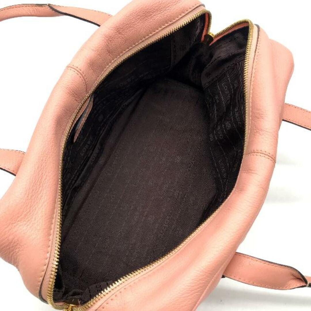 LOEWE - 良品 LOEWE ロエベ ロゴ 型押し レザー ハンド ミニ LOEWE - 良品 LOEWE ロエベ ロゴ 型押し レザー ハンド ミニ