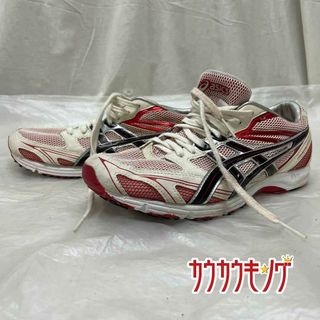 アシックス(asics)のアシックス マジックエキデン ランニングシューズ 24cm ホワイト/レッド TMM441 asics(シューズ)