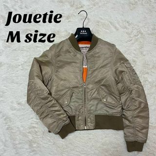 ジュエティ(jouetie)のJouetie MA-1 ベージュ M フライトジャケット ジュエティ(ブルゾン)