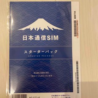 日本通信 スターターパック NT-ST2-P 2024年7月末日期限(その他)