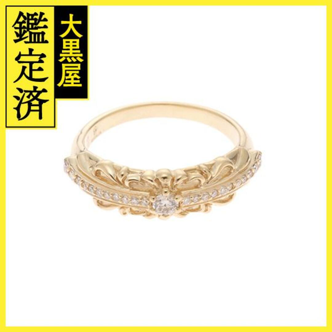 ユキザキ  レガリアリング K18 ダイヤモンド 18号【430】 メンズのアクセサリー(リング(指輪))の商品写真