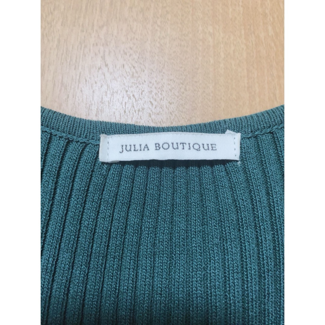 【美品特価！　JULIA BOUTIQUE ノースリーブニット】 レディースのワンピース(ロングワンピース/マキシワンピース)の商品写真