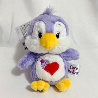 CareBears - <新品>ケアベア コージーハートペンギン ぬいぐるみキーホルダー PLAZA