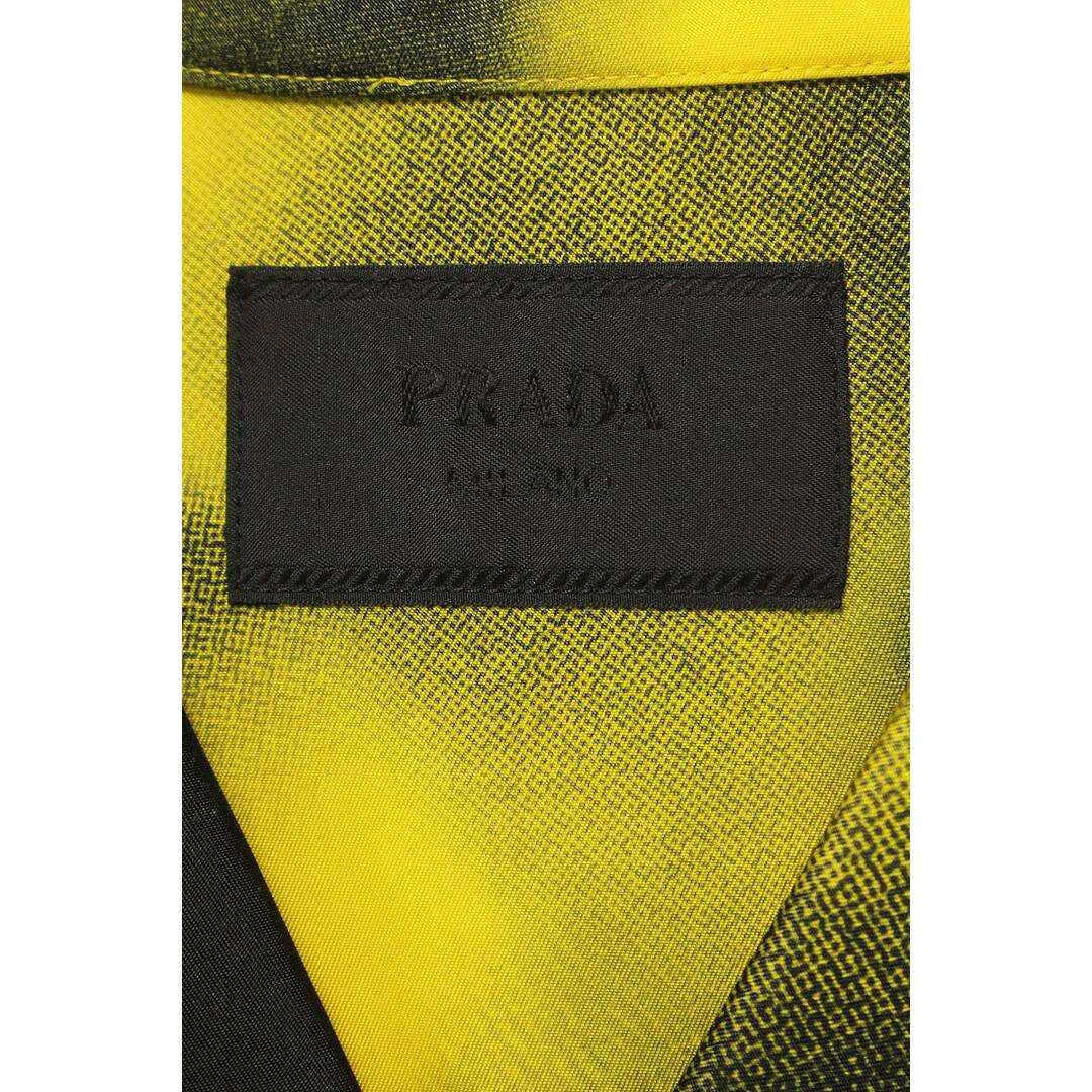 PRADA(プラダ)のプラダ  SC513 RE-NYLONトライアングルプレート総柄半袖シャツ メンズ S メンズのトップス(シャツ)の商品写真