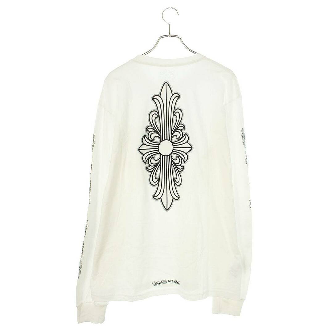 Chrome Hearts(クロムハーツ)のクロムハーツ  CH L/S /1 フローラルクロスバックプリント長袖カットソー メンズ XL メンズのトップス(Tシャツ/カットソー(七分/長袖))の商品写真